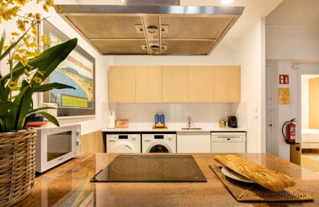 דירות Piso En El Corazon De San Sebastian With Ac License Ess00262 מראה חיצוני תמונה